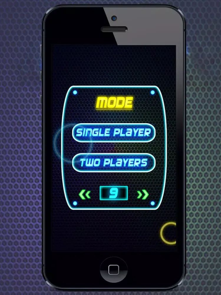 Capturas de pantalla de Glow Hockey HD Pro iPad 