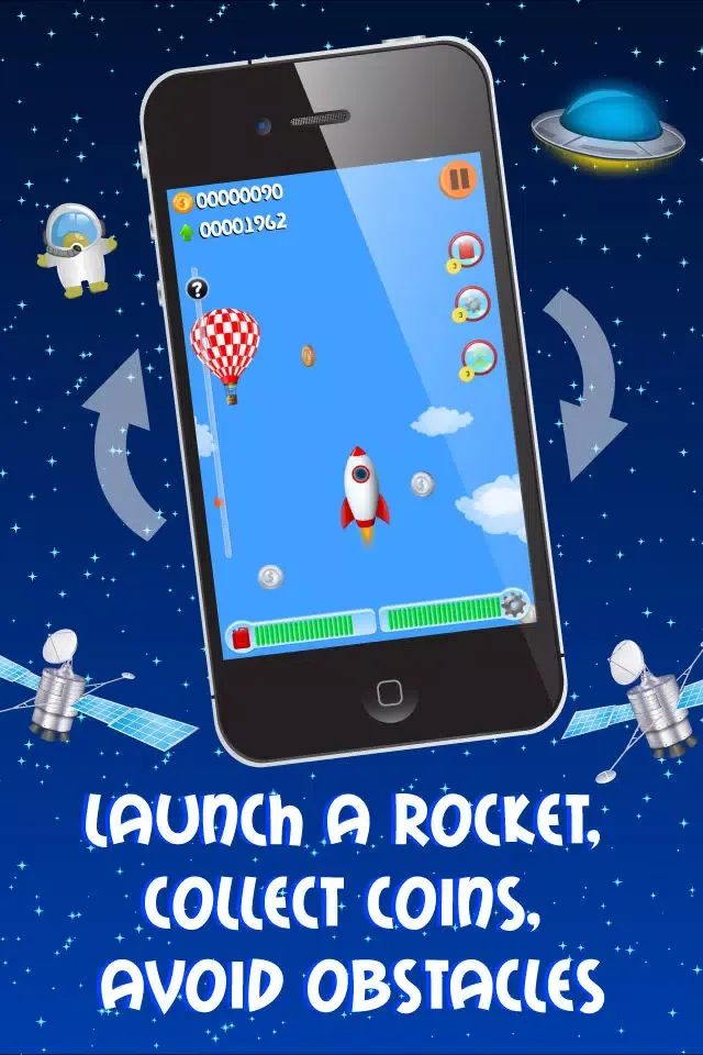 Tangkapan skrin Rocket Space