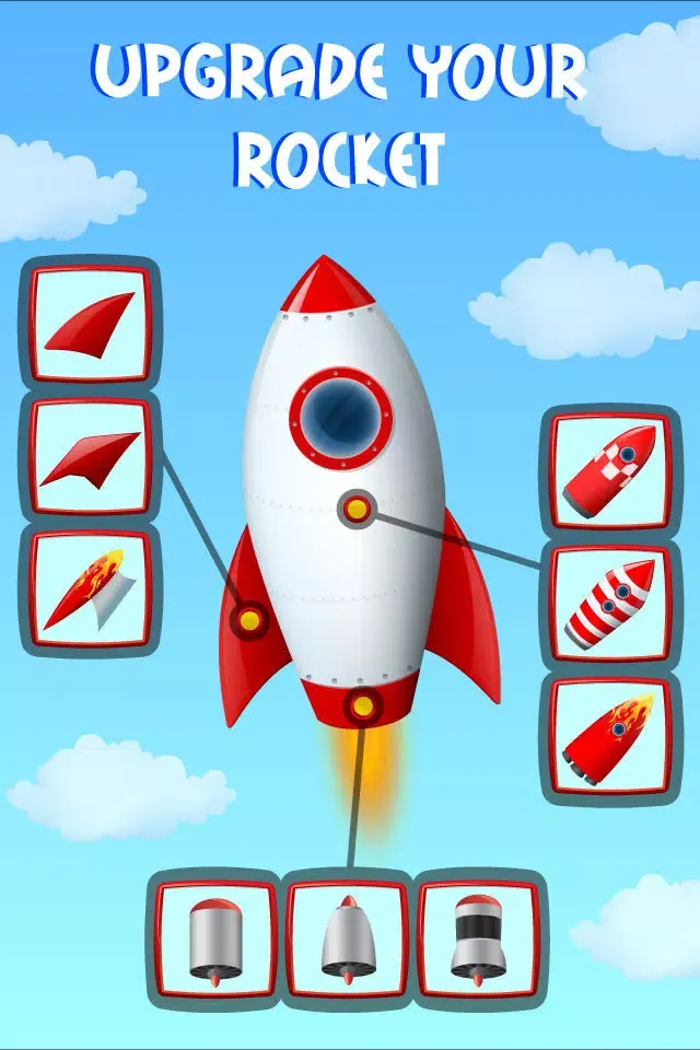 Tangkapan skrin Rocket Space
