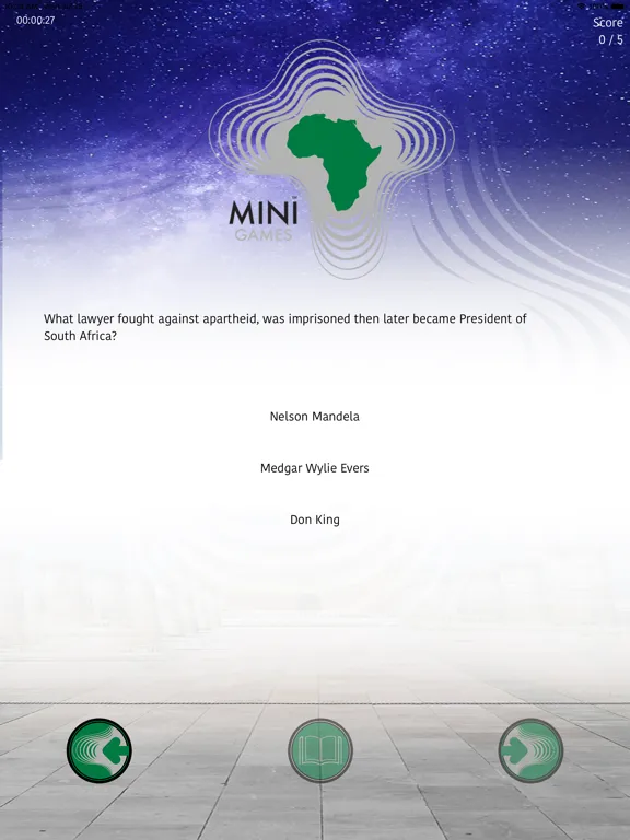 African Diaspora Trivia iPad  سکرین شاٹس