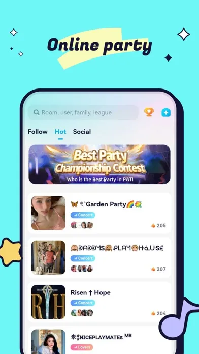 Screenshot di Pati-Games&Chat