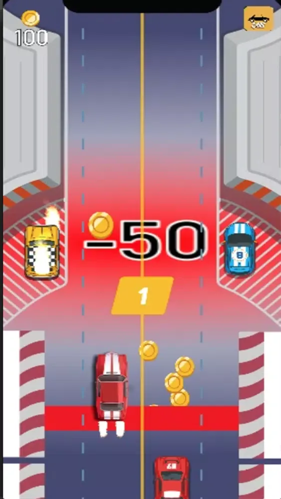 Скриншоты Coin Racer2D