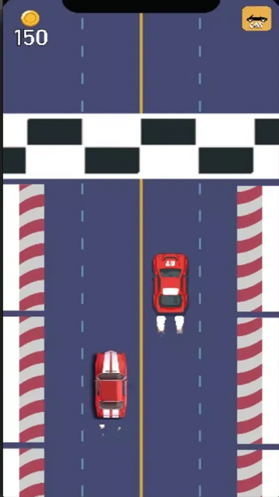 Скриншоты Coin Racer2D