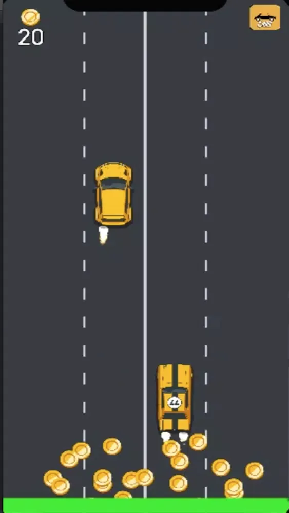 Скриншоты Coin Racer2D