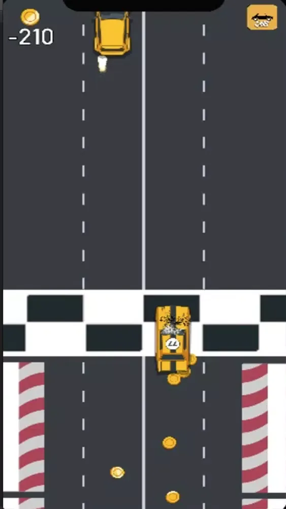 Скриншоты Coin Racer2D