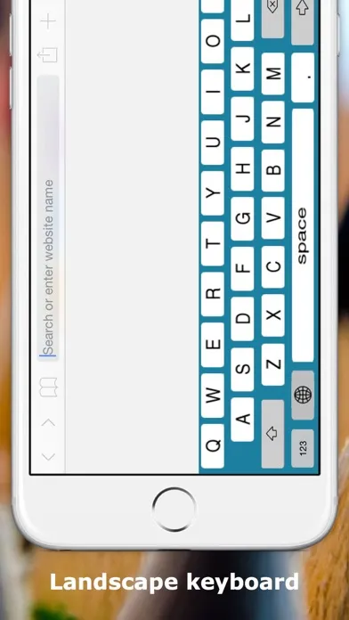 Screenshot di Thumb Keyboard - Single Thumb Keyboard to easy typing