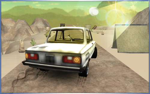 Old Classic Car Race Simulator-screenshot-1