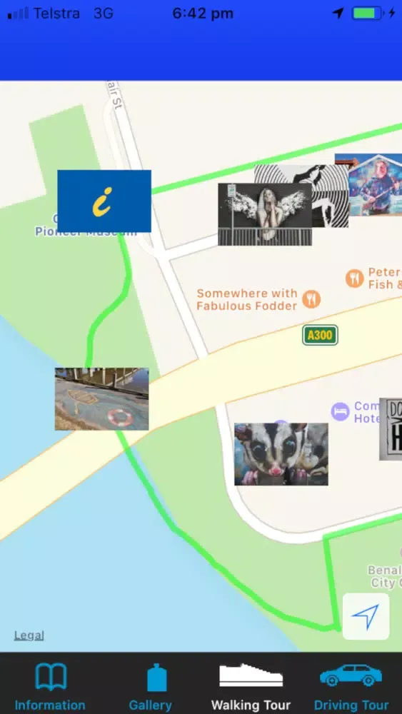 ภาพหน้าจอของ Benalla Street and Silo Art
