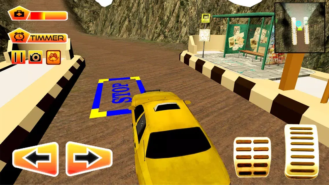 Capturas de pantalla de Hillside Off Road Taxi Driver