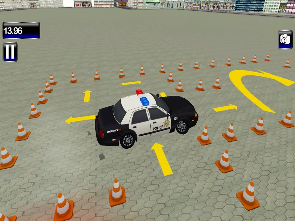 Highway Police Parking Car 3D iPad  Ekran Görüntüleri