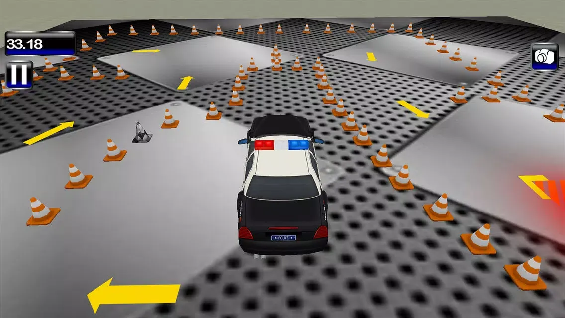 Highway Police Parking Car 3D Ekran Görüntüleri