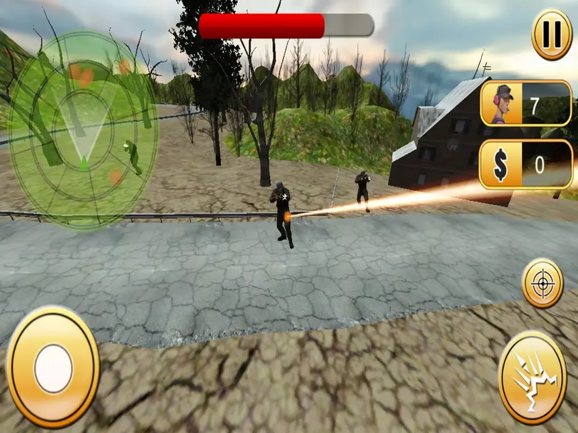 Contract Agent Sniper Shooter iPad  स्क्रीनशॉट