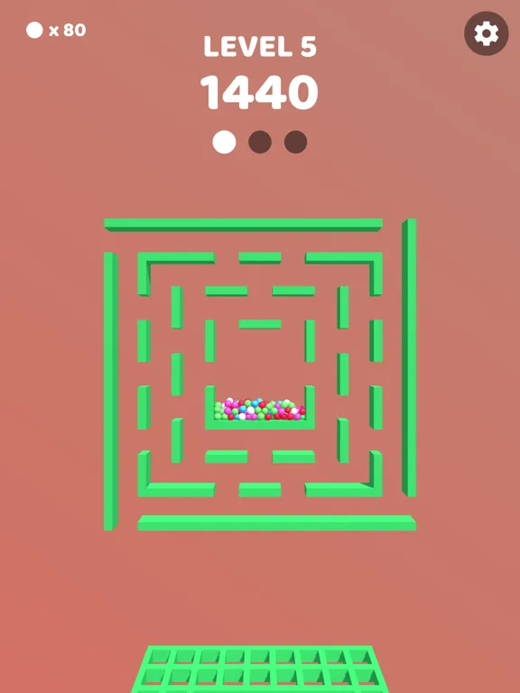 Capturas de tela do Roll Balls 3D:Rotate Maze Game iPad 