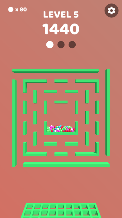 Capturas de tela do Roll Balls 3D:Rotate Maze Game