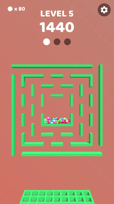 Capturas de tela do Roll Balls 3D:Rotate Maze Game