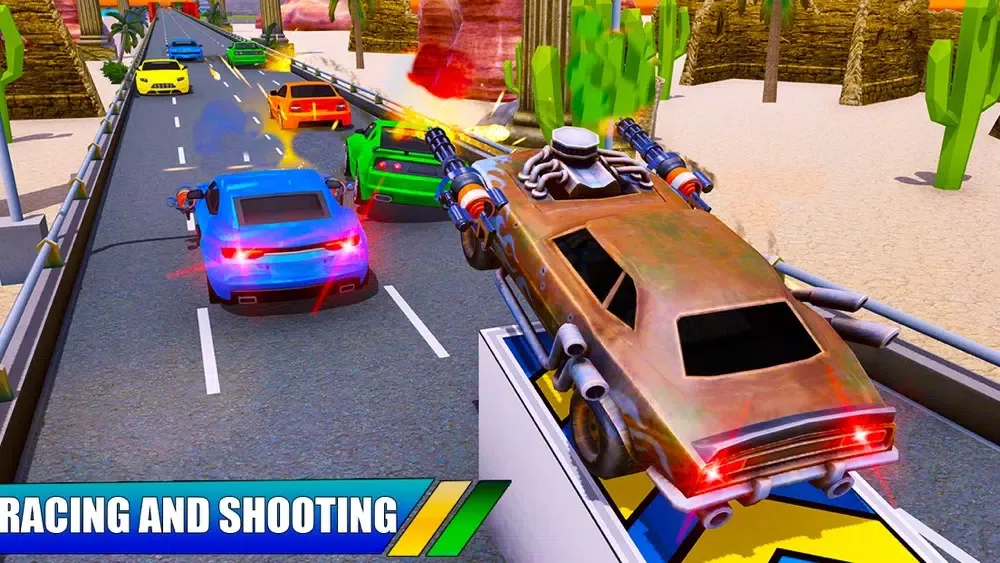 Car Shooting Game:Battle Crash应用截图