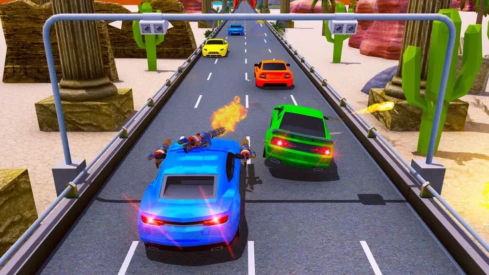 Car Shooting Game:Battle Crash应用截图
