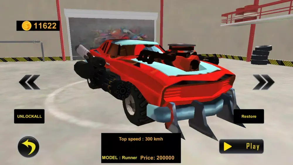 Car Shooting Game:Battle Crash应用截图