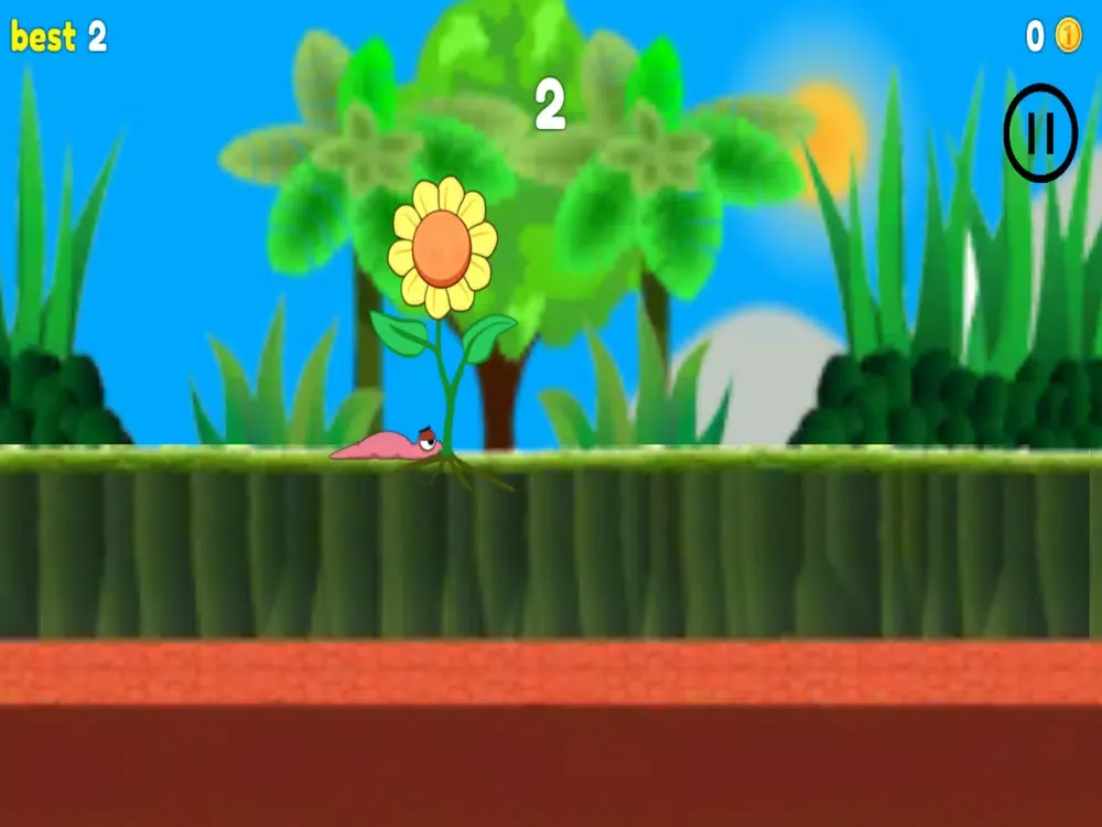 Capturas de tela do Hort Club’s Crazy Worm iPad 