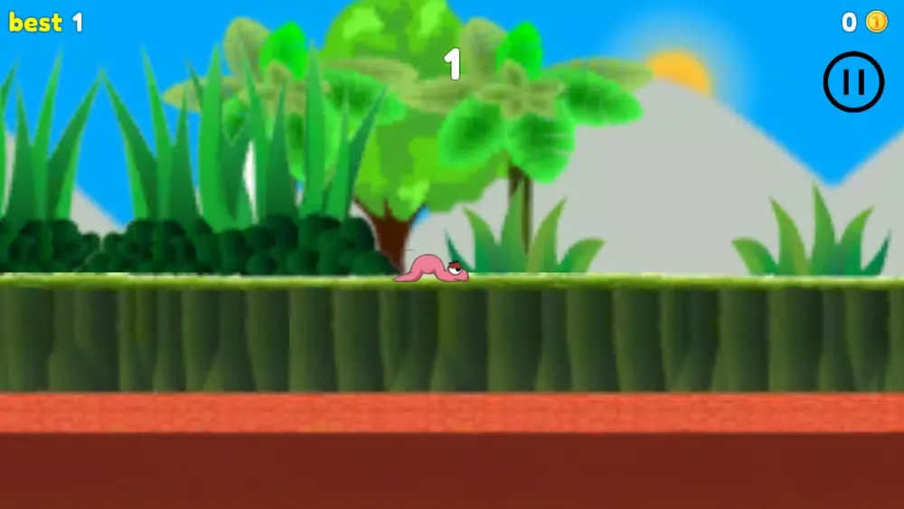 Capturas de tela do Hort Club’s Crazy Worm