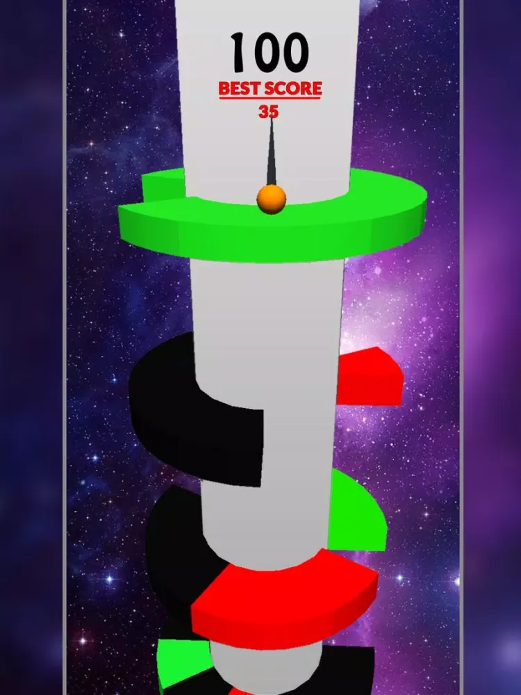 Quantum Helix: Ball Drop 2020 iPad 應用截圖