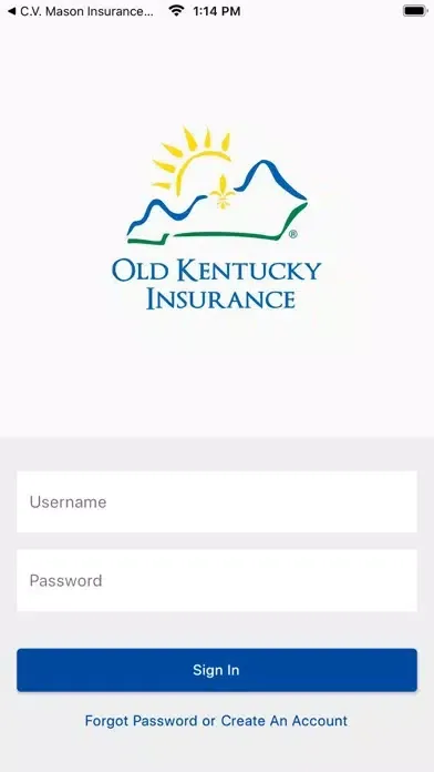 ภาพหน้าจอของ Old Kentucky Insurance Mobile