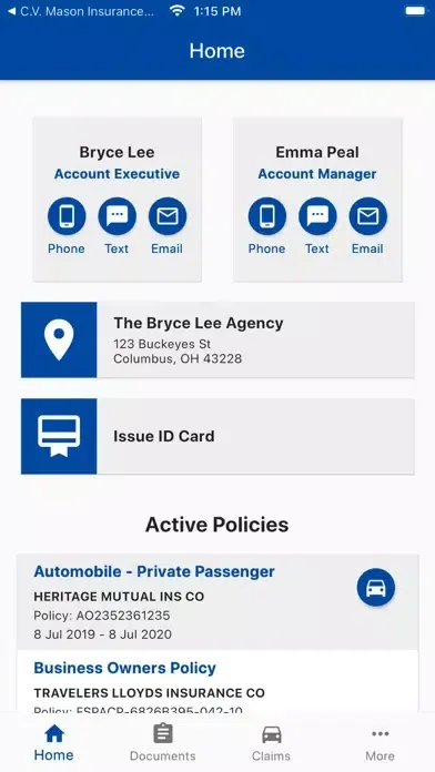 ภาพหน้าจอของ Old Kentucky Insurance Mobile