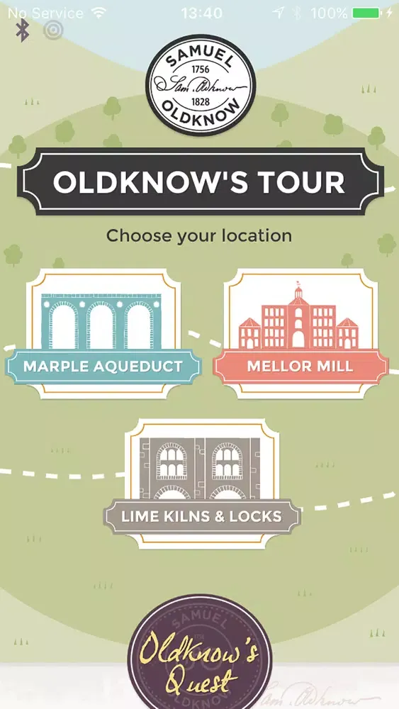 Zrzuty ekranu Oldknow's Audio Tour & Quest