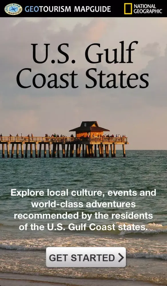 Tangkapan skrin U.S. Gulf Coast States