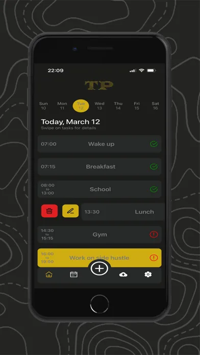 Captures d'écran de Timepal - Your digital agenda