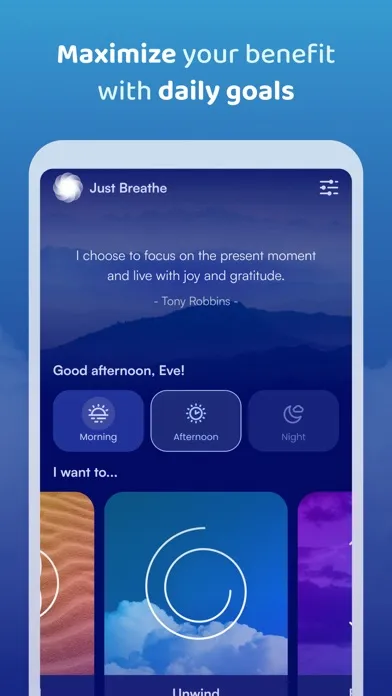 Скриншоты Just Breathe - Anxiety Relief