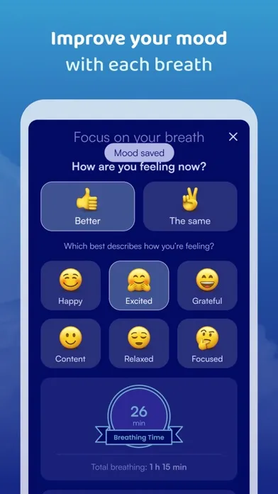 Скриншоты Just Breathe - Anxiety Relief