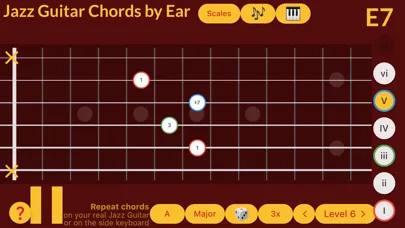 Jazz Guitar Chords by Ear应用截图