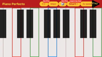 Capturas de tela do Piano Perfecto