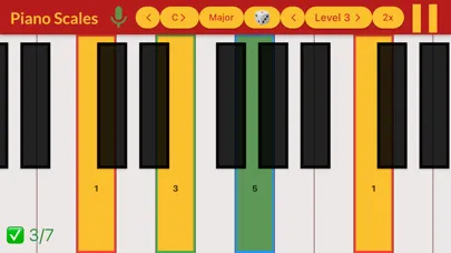 Скриншоты Piano Scales by Ear