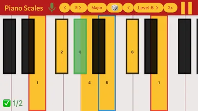 Скриншоты Piano Scales by Ear