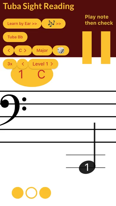 Tuba Sight Reading سکرین شاٹس