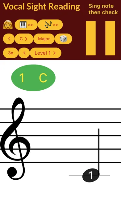 Скриншоты Solfege - Vocal Sight Reading