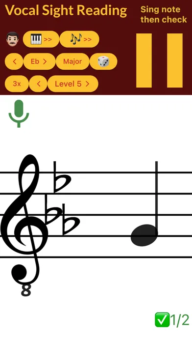 Скриншоты Solfege - Vocal Sight Reading