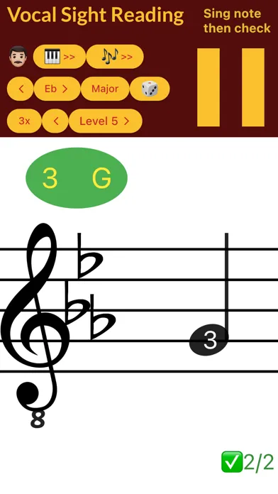 Скриншоты Solfege - Vocal Sight Reading