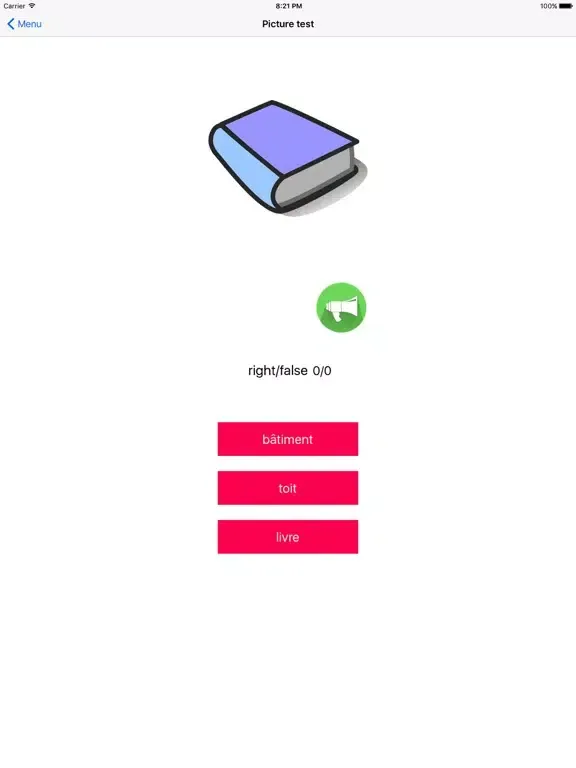 French Test A1 A2 B1 + Grammar iPad  স্ক্রিনশট
