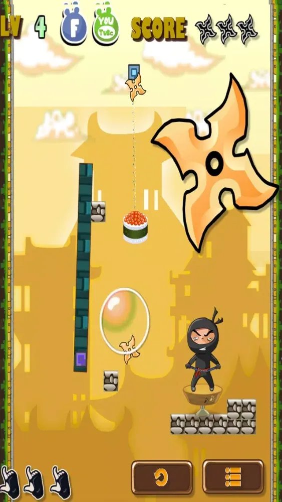 Sushi Ninja Fighter Fruit應用截圖