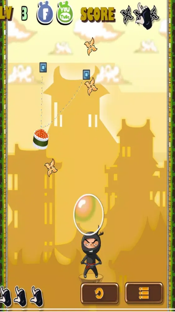Sushi Ninja Fighter Fruit應用截圖