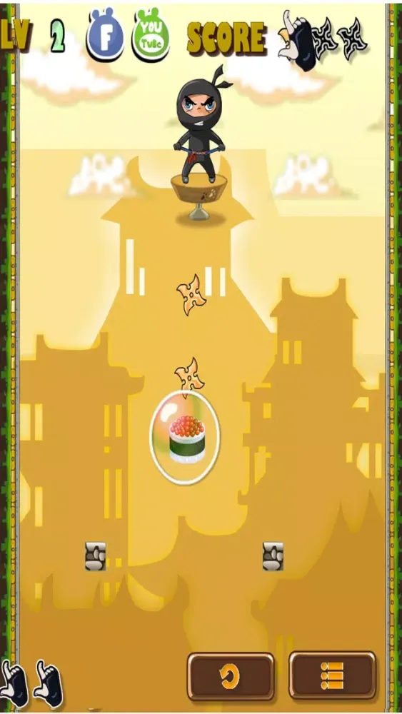 Sushi Ninja Fighter Fruit應用截圖