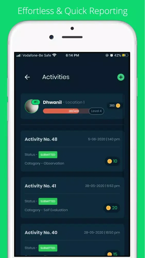 Zrzuty ekranu Oleo App