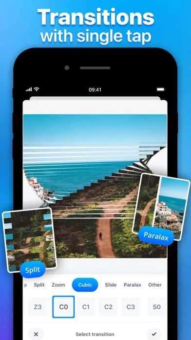 Zrzuty ekranu Transitions & Slideshow Maker