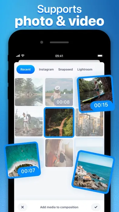 Zrzuty ekranu Transitions & Slideshow Maker