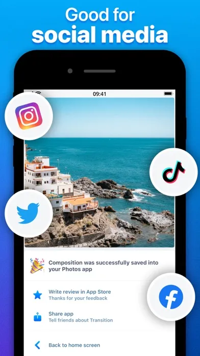 Zrzuty ekranu Transitions & Slideshow Maker