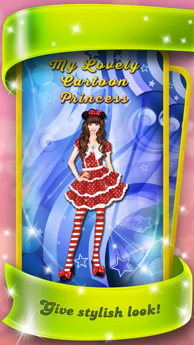 Скриншоты My Lovely Cartoon Princess - Stylish dress up game