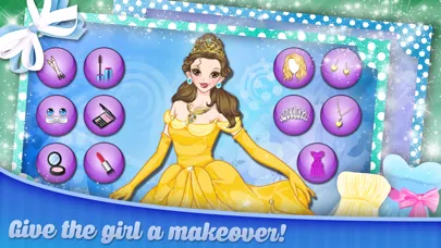 Screenshot di Princess Make-up Salon - Pretty girl makeover